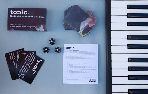 Tonic: The Card & Dice Game for Musicians DISCOUNTED